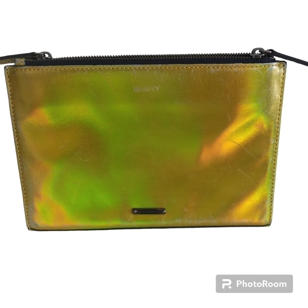 Rebecca Minkoff Royal Double Pouch Beauty Benjamins Clutch